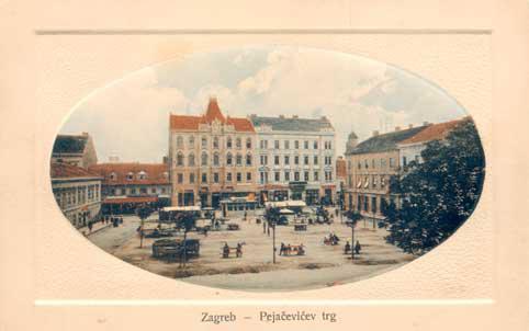 21. Pejačevićev trg, 1909., MGZ Ra-II-10734