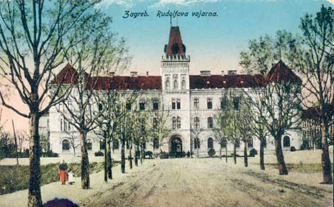 30. Rudolfova vojarna, oko 1910., MGZ Ra-13862-II-8918a