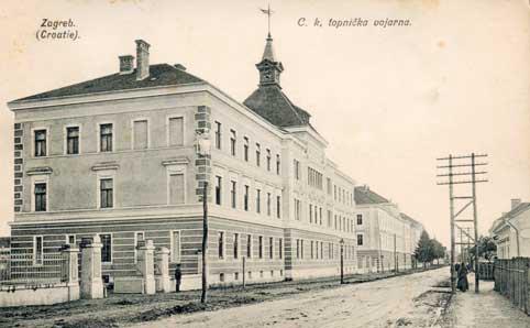 31. C. k. topnička vojarna, 1906., MGZ Ra-12439-II-7351